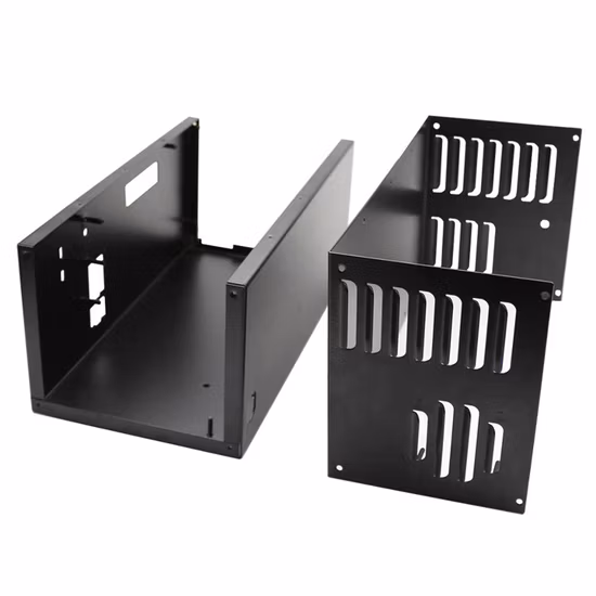 Fornitura di fabbrica 1.5u 2u 3u Pannello rack per armadio server con montaggio su rack da 19 pollici in metallo 4u personalizzato