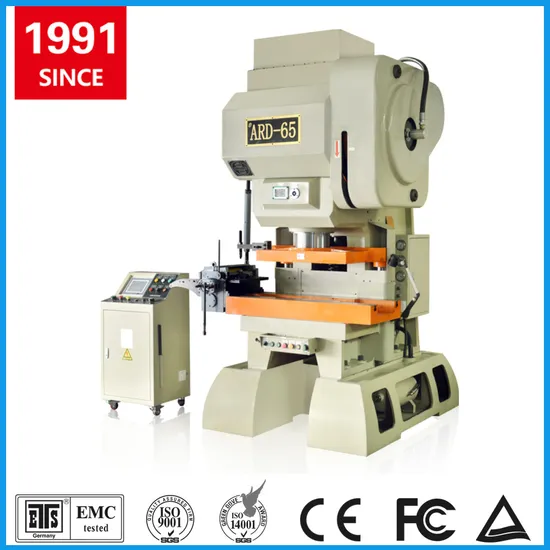 Pressa per stampaggio metalli di precisione ad alta velocità da 65 t