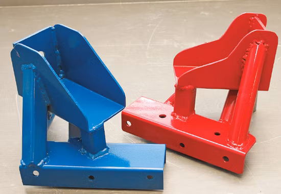 Piegatura personalizzata Taglio Saldatura Stampaggio Parti di fabbricazione in lamiera con rivestimento in polvere