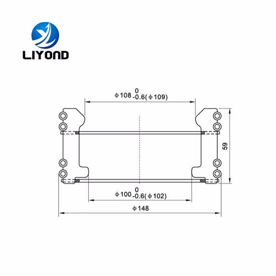 Contatti ad arco 2500A /3150A Tulip Contact Contatti elettrici in argento per Vcb