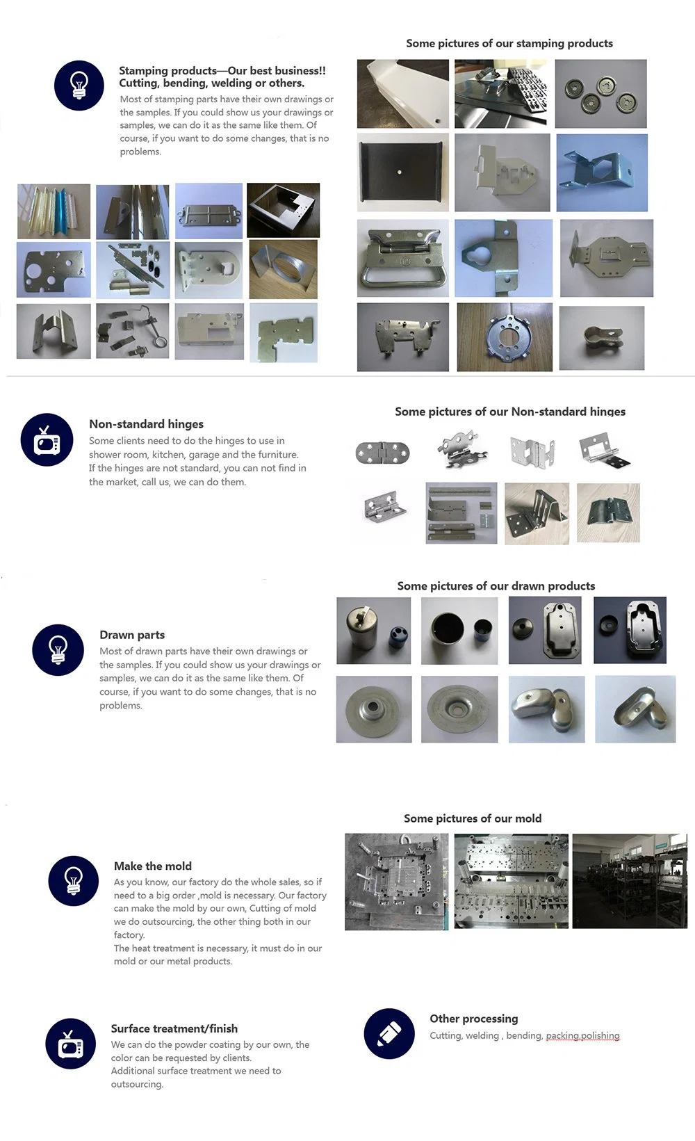 Customized Stainless Steel Auto Parts Deep Drawing for Spinning Spare Parts with Engineering Stamping